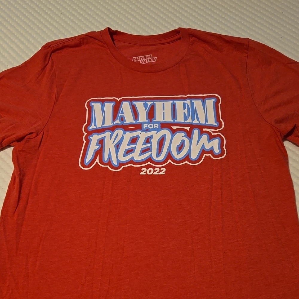 Crossfit Mayhem Red T-Shirt